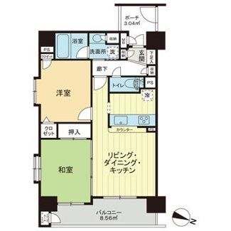 【間取り】 | ダイアパレスグランデージ板橋
