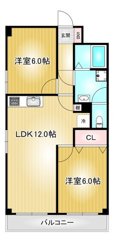メゾン白鳥｜名古屋市の賃貸ならMy賃貸の間取り|メゾン白鳥