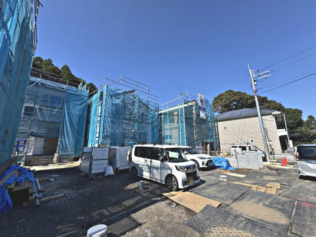 狭山市笹井・全4棟　新築一戸建　3号棟の前面道路含む現地写真|現地写真（2026年8月10日撮影）