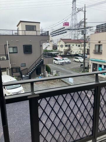 ベランダからの眺め。