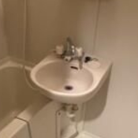 ソレイユ市川の洗面所