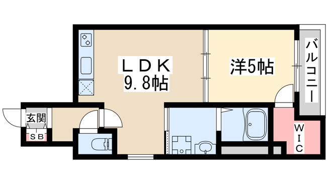 【間取り】 | フジパレス淡路5番館