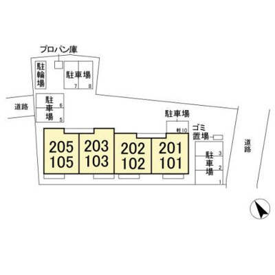 【区画図】 | アンテ クラージュ