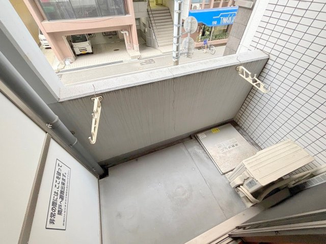 FLAT34新大阪南のバルコニー