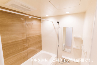 【浴室】 | 鹿黒アパート　E | ※同タイプの写真となります