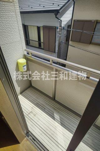 グリーンベルのバルコニー