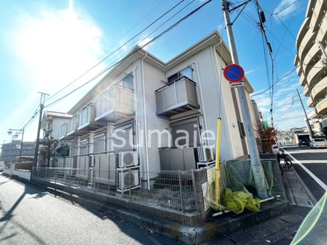 モンターニャ土呂の外観|2階建てのアパート