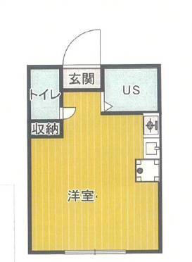 ＣＲＥＡ中野坂上の間取り|間取りです。
