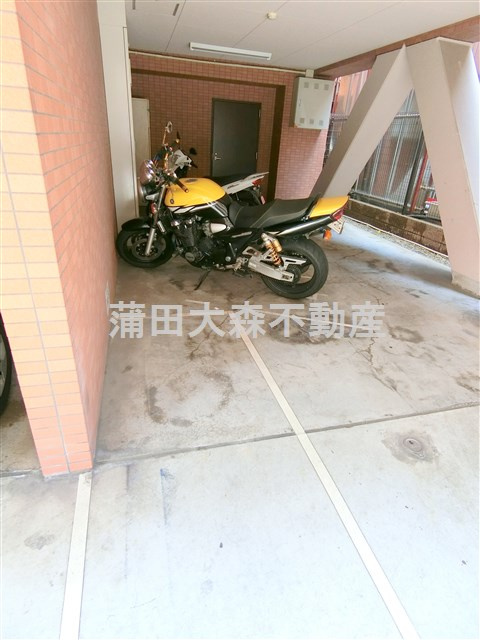 シンシア大森セカンドステージのその他共用部分|バイク置き場　空き状況等詳細はお問合せください。