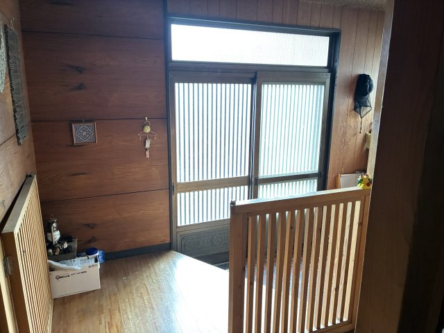 熊本市南区野田３丁目の中古一戸建の玄関