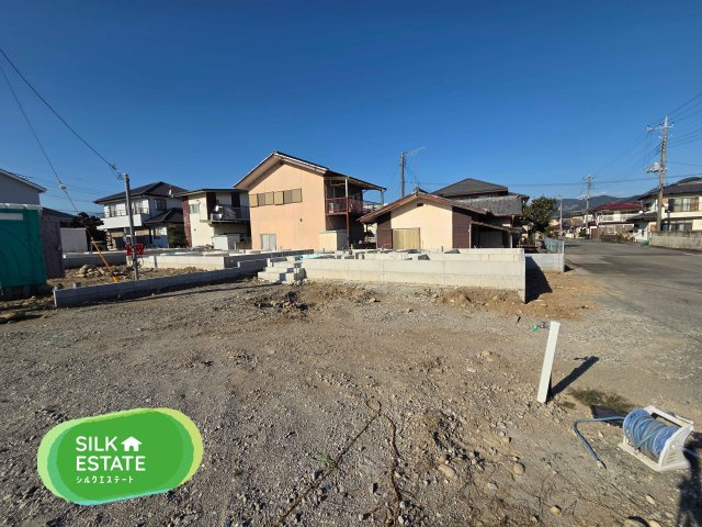 新築　桐生市相生町第19　1号棟　CRADLE GARDENの外観|現地写真　2026年11月完成予定！同社完成済み物件のご内覧も可能です。お気軽にご連絡ください！