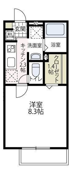 【間取り】 | アルエット矢部(アルエットヤベ)