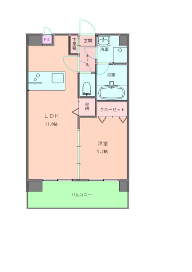 【間取り】 | ピュアロイヤル大元