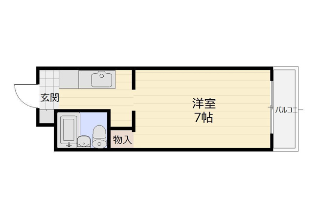 【間取り】 | グランツ大元駅前