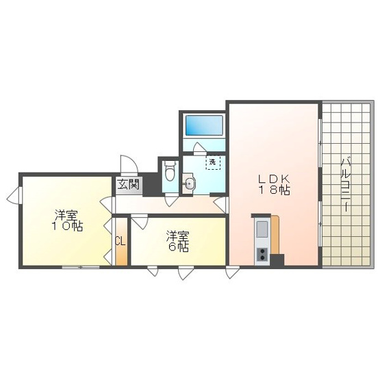 【間取り】 | サンピア柳町