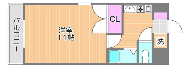 【間取り】 | JP岡山医大東　（旧：BROWNS HOMES）