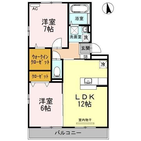 【間取り】 | サンクレイドル下中野