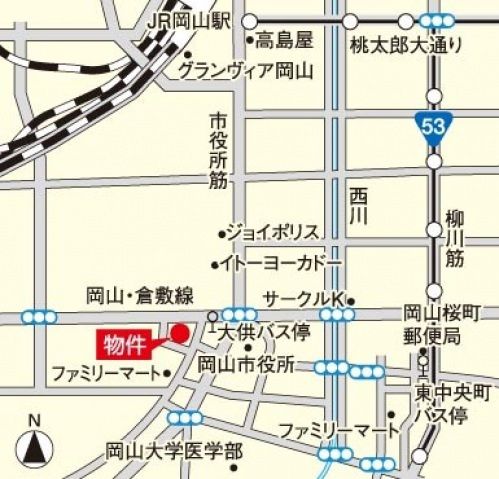 【地図】 | サーパスシティ大供