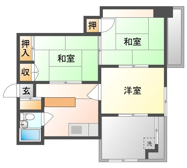 【間取り】 | 渡辺ビル