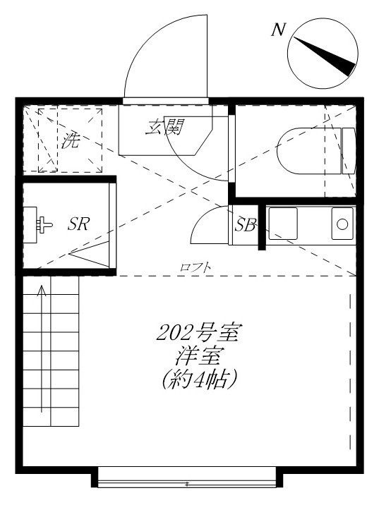 Harmony Terrace 浮間の間取り