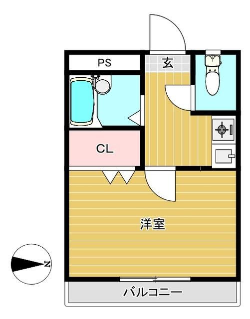 シャルマン草加駅前の間取り