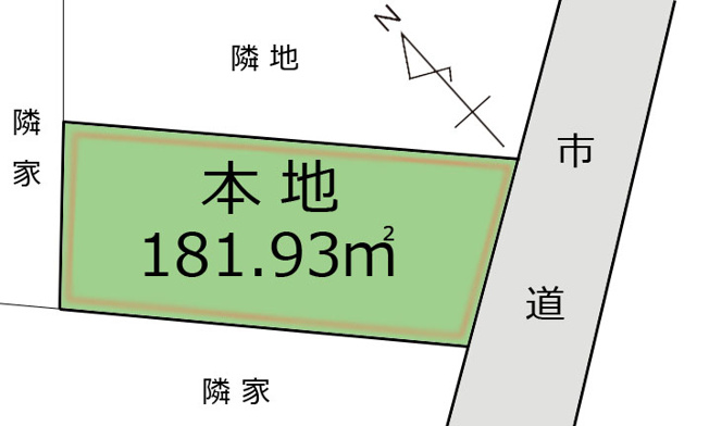 【土地図】 | 東金市高倉　土地