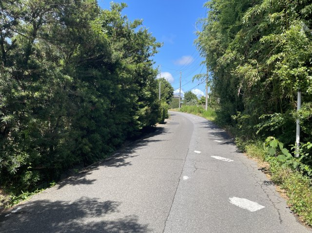 【前面道路含む現地写真】 | 東金市高倉　土地