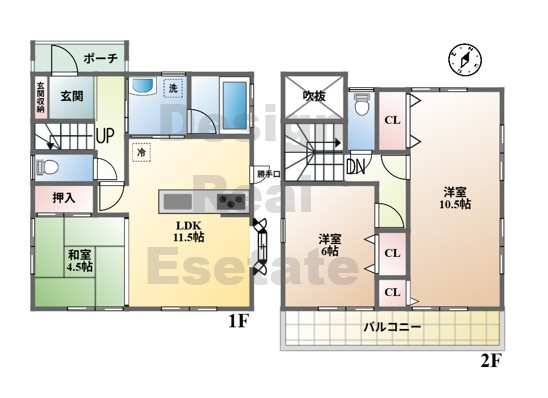 【間取り】 | 熊谷市銀座5丁目　中古住宅  