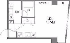 アイランドコート曙橋の間取り|アイランドコート曙橋