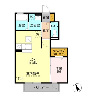 【間取り】 | メゾン アクア　Ⅰ