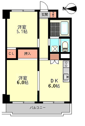 【間取り】 | デイム橋本