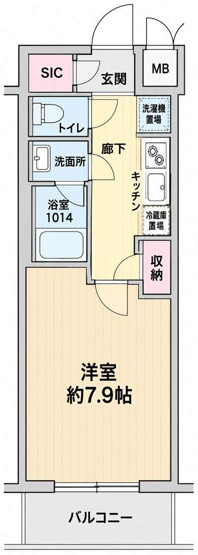 【間取り】 | ソルテラス関目高殿駅前