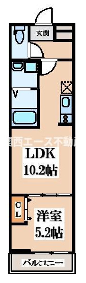 【間取り】 | フジパレス東花園駅北Ⅰ番館
