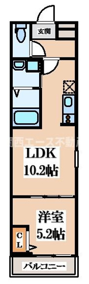 【間取り】 | フジパレス東花園駅北Ⅰ番館