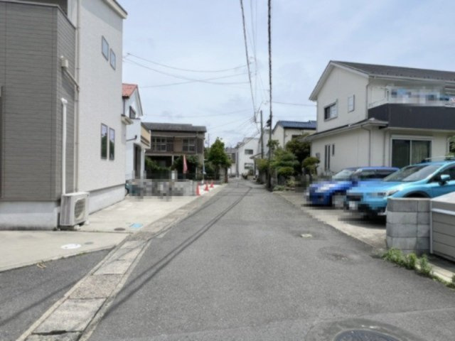 ■高座郡寒川町一之宮２丁目　中古戸建の前面道路含む現地写真|前面道路の様子です◇