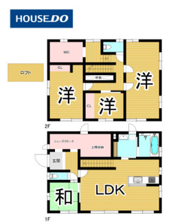 【間取り】 | 福岡県糸島市篠原西２丁目
