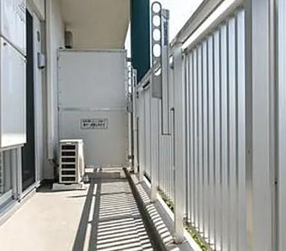 イーストコア曳舟一番館のバルコニー