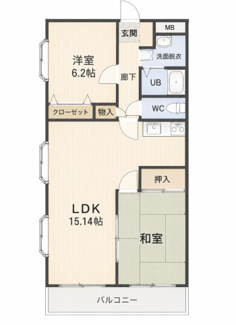 【間取り】 | 【新町マンション】 | 【新町マンション】