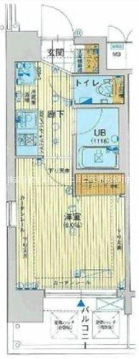 ＬＣ新梅田Ⅱの間取り