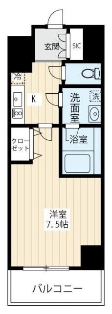 プロスタイルウェルス南千住メディフィスの間取り