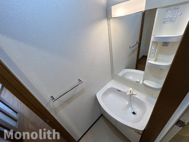 碧空館の洗面所
