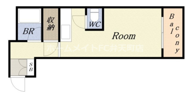【間取り】 | エフアールみなと通り