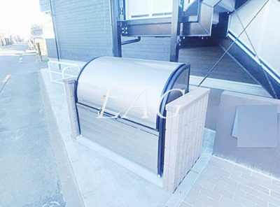 【その他共用部分】 | リブリ・H₂OⅡ | 敷地内ゴミ置き場です