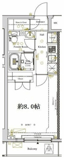 【間取り】 | ディアレイシャス東京ベイ潮見 | 間取りです。