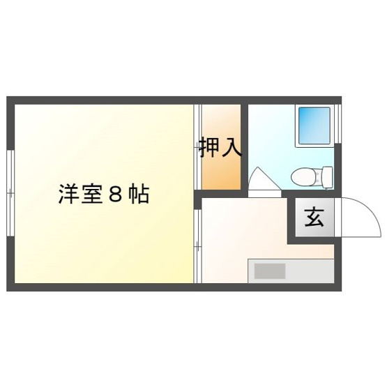 【間取り】 | 南方スチューデントハイツ