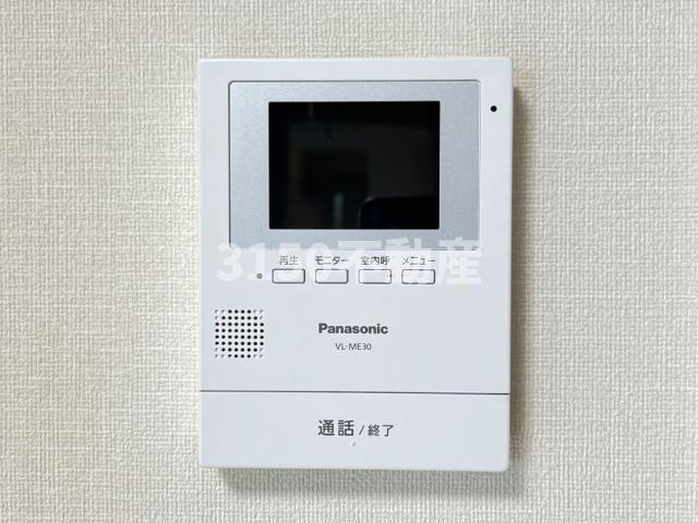 ソレイユ今嶺のセキュリティ|カメラ付インターホン（イメージ）