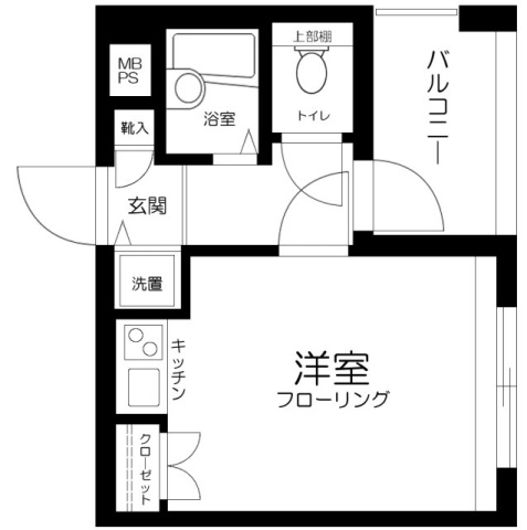 クレアシオン南大塚の間取り