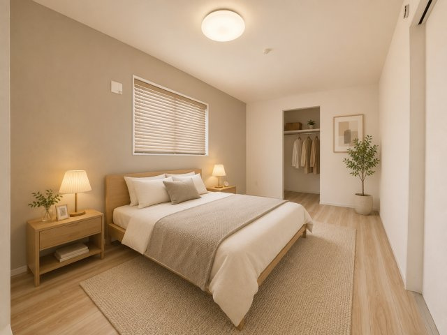 八潮市二丁目　新築分譲住宅　全４邸の居間・リビング|ベッドルームにもワークスペースにも。洋室が、暮らしのスタイルにやさしく寄り添います　※インテリアはイメージです※インテリアはイメージです