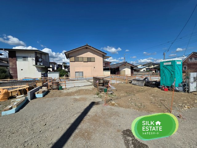 新築　桐生市相生町第19　2号棟　CRADLE GARDENの外観|現地写真　2026年11月完成予定！同社完成済み物件のご内覧も可能です。お気軽にご連絡ください！