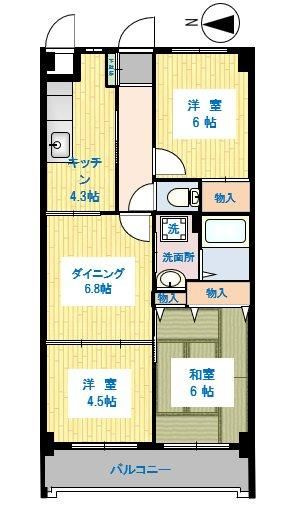 グランノアール光が丘の間取り
